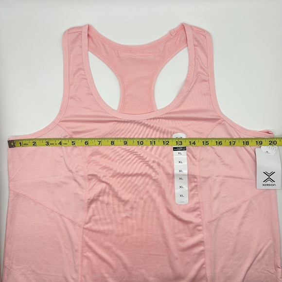 Xersion Women’s Blush Pink Active Scoop Neck Sleeveless Tank Top Size M L XL - Picture 6 of 6